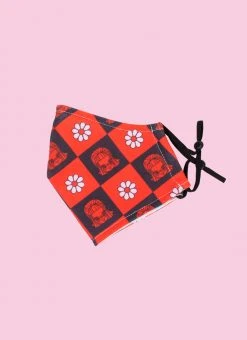 Valfré New Ajedrez Rojo Mask