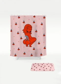 Valfré New Lucy Cherry Bottom Shower Curtain