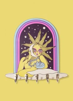 Valfré Moon Calling Wall Hook New