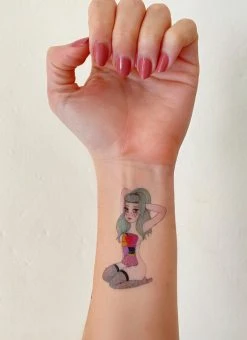 Valfré Body Parts Temporary Tattoo New