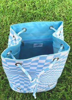 Valfré Checkmate Madeline Backpack (Baby Blue)