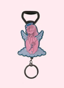 Valfré New Cherub Bottle Opener Keychain