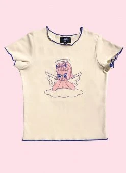 Valfré New Fallen Angel Lettuce Edge Tee