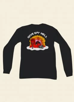 Valfré Give Em' Hell Long Sleeve Top