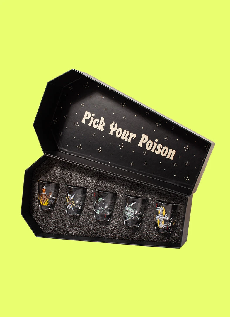 Valfré New Spooky Shot Glass Set 15 Valfré New Spooky Shot Glass Set