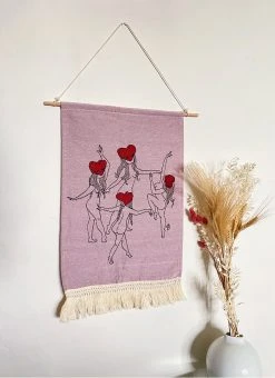 Valfré Love Dancers Woven Tapestry