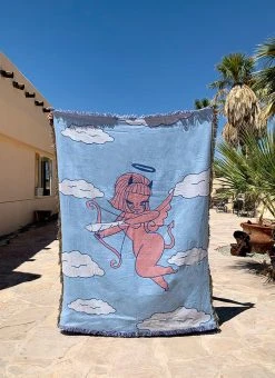 Valfré Cherub Woven Blanket New