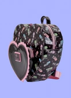 Valfré New Valfre X Loungefly Double Heart Mini Backpack 13 Valfré New Valfre X Loungefly Double Heart Mini Backpack
