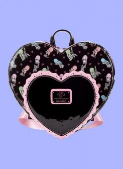 Valfré New Valfre X Loungefly Double Heart Mini Backpack 12 Valfré New Valfre X Loungefly Double Heart Mini Backpack