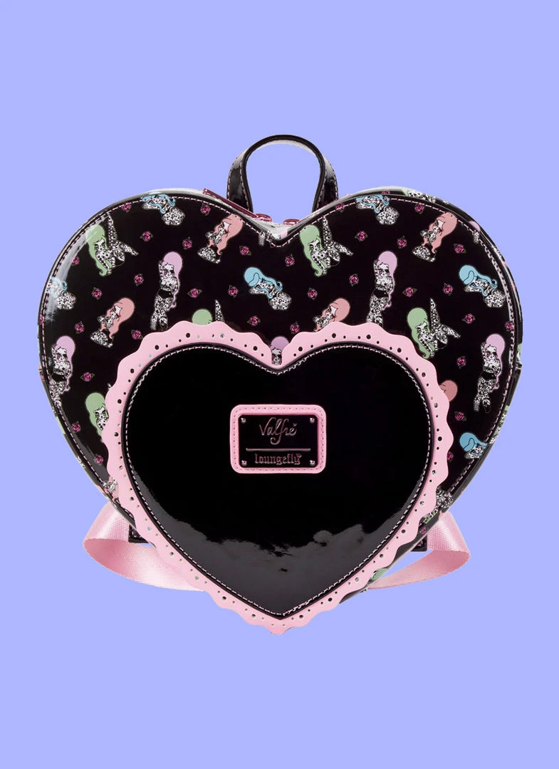 Valfré New Valfre X Loungefly Double Heart Mini Backpack 6 Valfré New Valfre X Loungefly Double Heart Mini Backpack