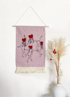 Valfré Love Dancers Woven Tapestry
