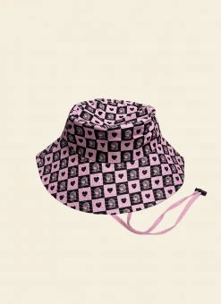 Valfré New Ajedrez Rosa Bucket Hat