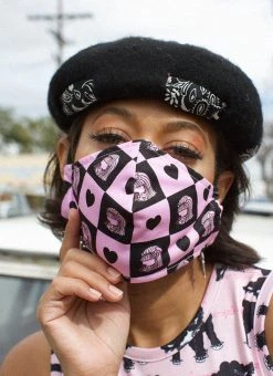 Valfré Ajedrez Rosa Face Mask New