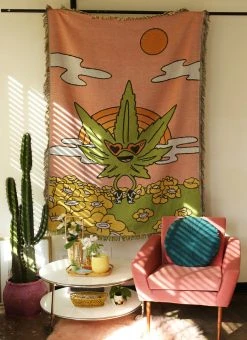 Valfré Rainbow Dave Woven Blanket New