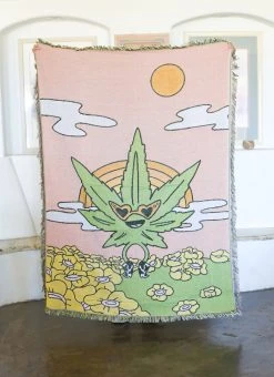 Valfré Rainbow Dave Woven Blanket New