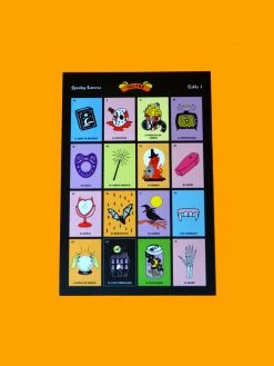 Valfré Spooky Loteria Game