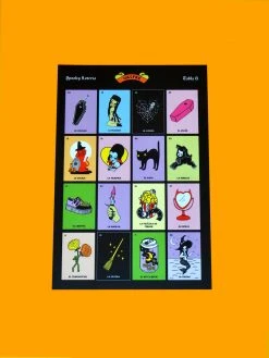 Valfré Spooky Loteria Game