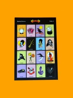 Valfré Spooky Loteria Game