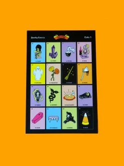 Valfré Spooky Loteria Game