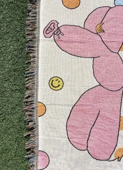 Valfré Back In Stock Down To Clown Woven Blanket