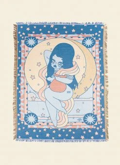 Valfré Celestial Aquarius Woven Blanket