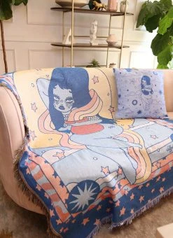 Valfré Celestial Aquarius Woven Blanket