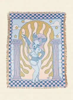 Valfré New Celestial Cancer Woven Blanket