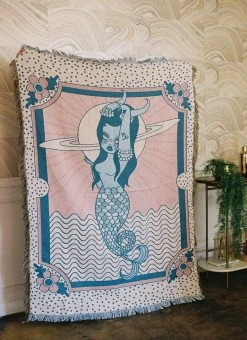 Valfré Celestial Capricorn Woven Blanket