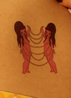 Valfré New Celestial Gemini Temporary Tattoo